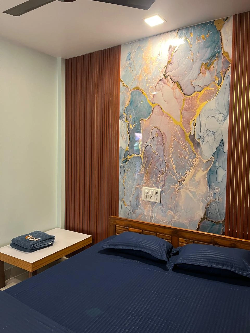 Deluxe family suite interior at Dolphin House beach resort Nagaon Alibaug