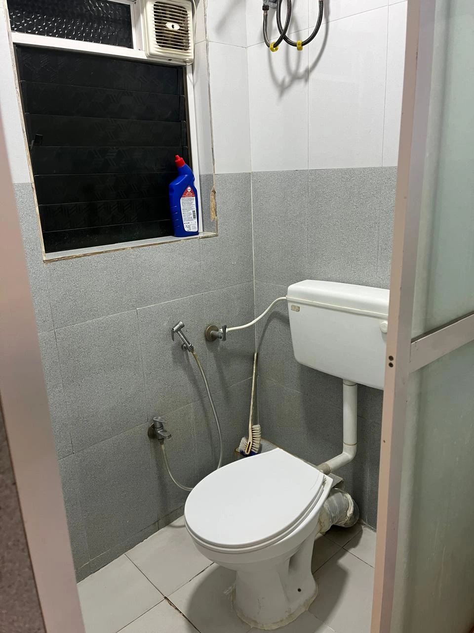 Attached bathroom in deluxe suite at Dolphin House beach resort Nagaon Alibaug