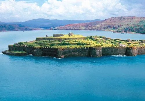 Murud-Janjira Fort day trip from Nagaon Alibaug near Dolphin House resort