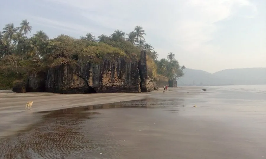 Revdanda Beach near Nagaon Alibaug and Dolphin House beach resort